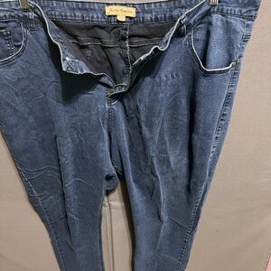 Simply Be Women's Super Stretch Skinny Blue Jeans